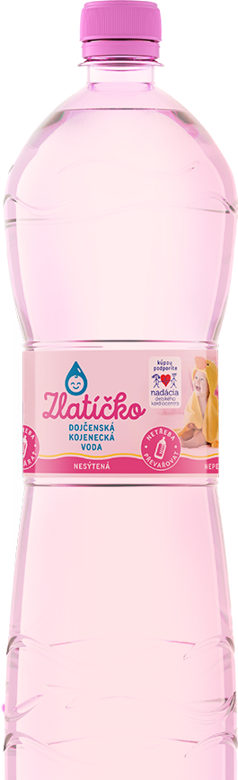 1,5 l flasa Zlatíčko dojčenská voda
